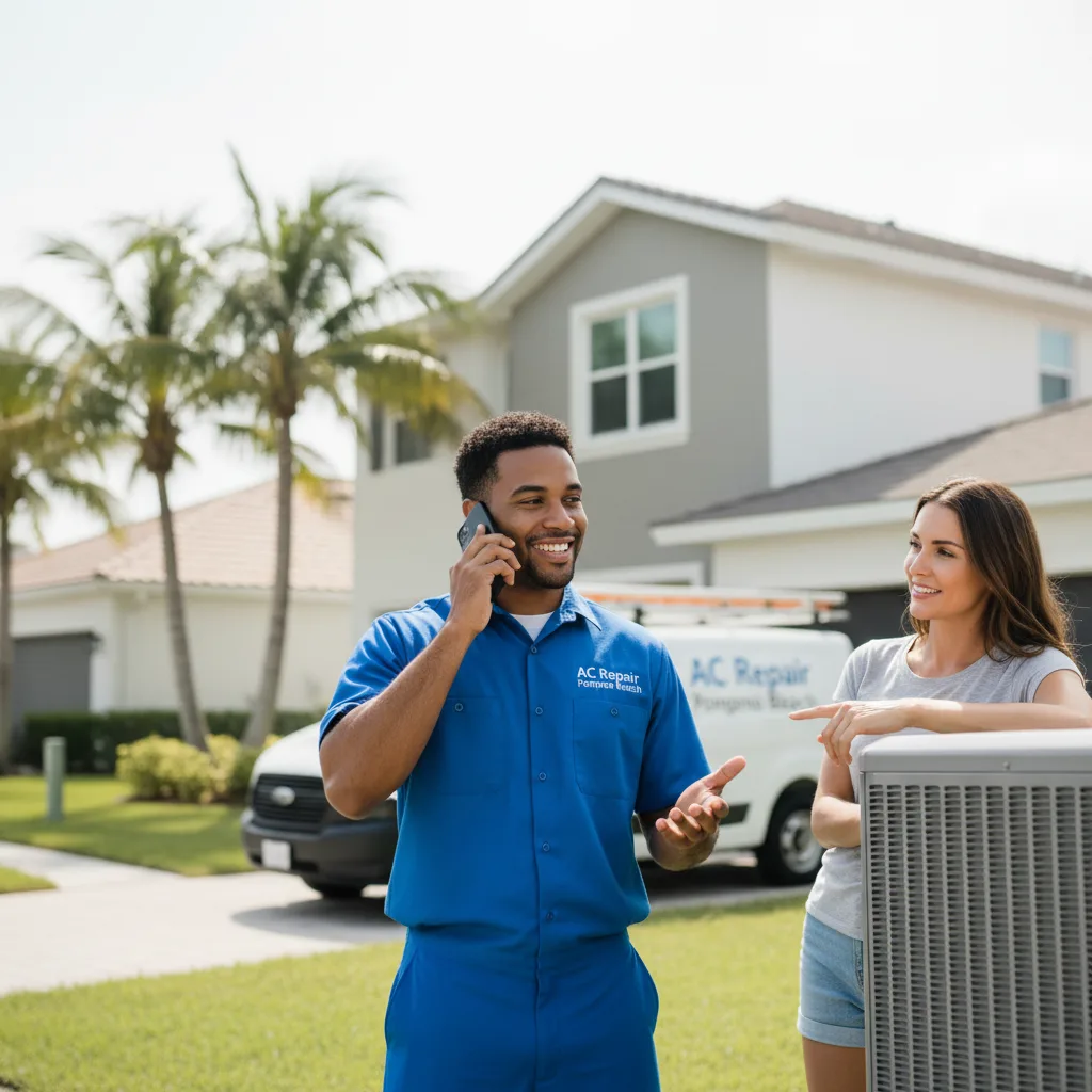 AC Repair Pompano Beach customer support in Ucon